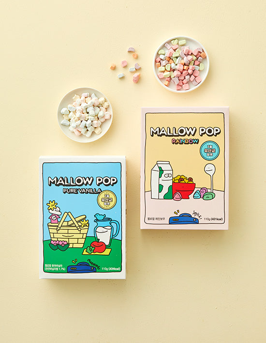 [멜로팝] 건조 마시멜로우 3종 - Kurly USA