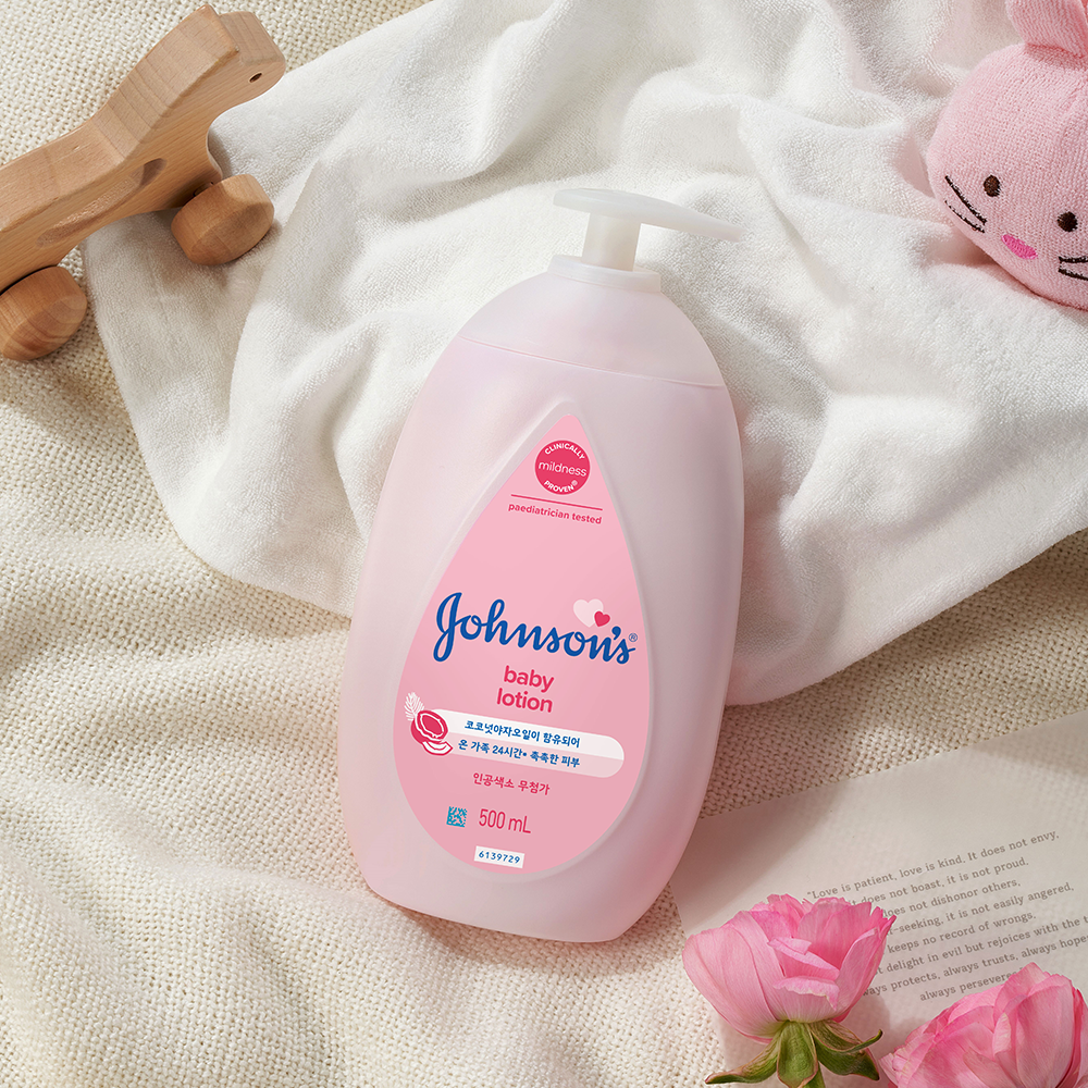 [존슨즈베이비] 핑크 로션 500ml