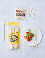 Multi-Use Skewers & Plating Picks, 3 Types | 다용도 꽂이(꼬치/플레이팅) 50개입 3종 (택1)