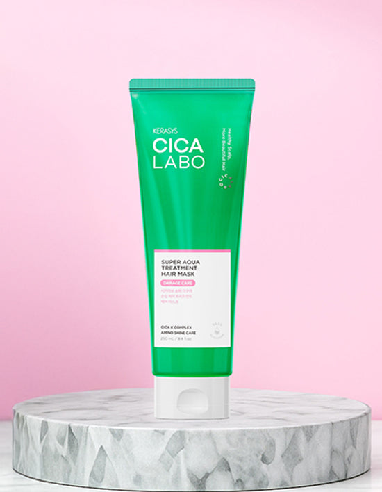 Cica Labo Super Aqua Hair Mask, 250ml (헤어마스크) | 시카라보 슈퍼아쿠아 헤어마스크 250ml