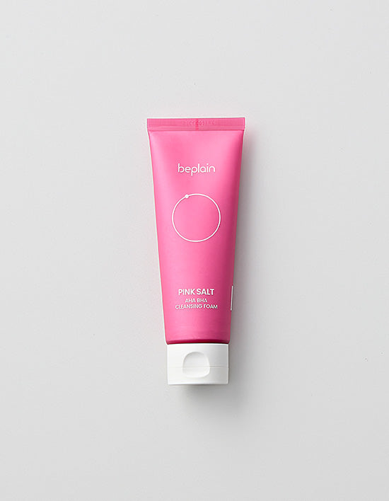 [비플레인] 핑크솔트 아하 바하 클렌징폼 120ml (약알칼리폼) - Kurly USA