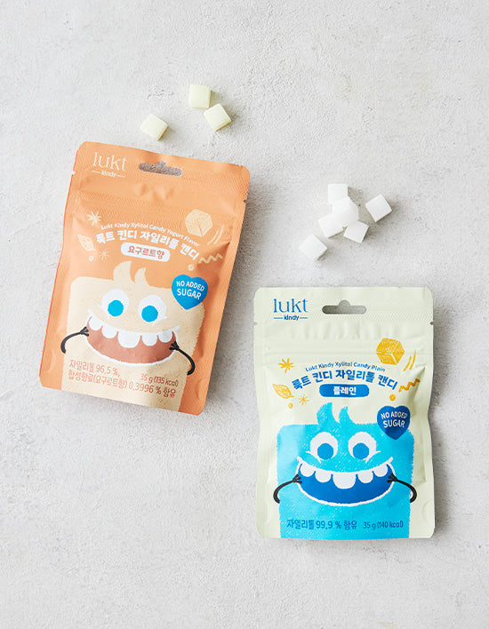 [룩트] 킨디 자일리톨 캔디 35g 2종 - Kurly USA