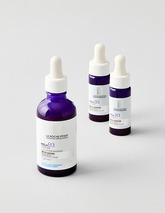 La Roche-Posay Mela B3 Spot Serum Set, 50ml (세럼) | 멜라B3 기미 & 잡티케어 세럼 50ml 대용량 기획세트 (+10ml*2 증정)