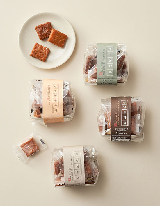 [Kim Gyu-heun Korean Confectionery] 4 Types of Honey Confectionery (Choose 1)