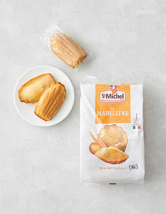 [St Michel] Madeleines 150g (6 Count, Individually Wrapped)