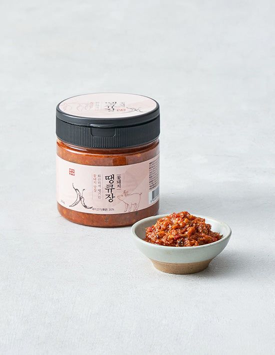 [땡큐장] 꽃돼지깡장 땡초장350g - Kurly USA