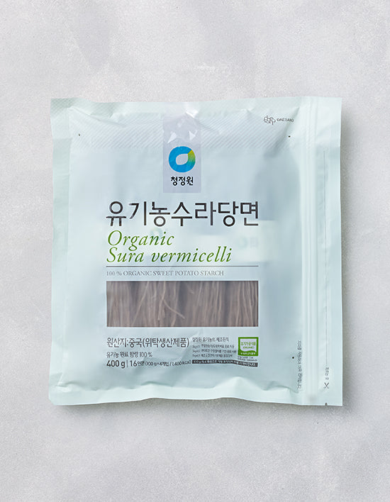 [Chung Jung One] Organic Suradang Glass Noodles 400g
