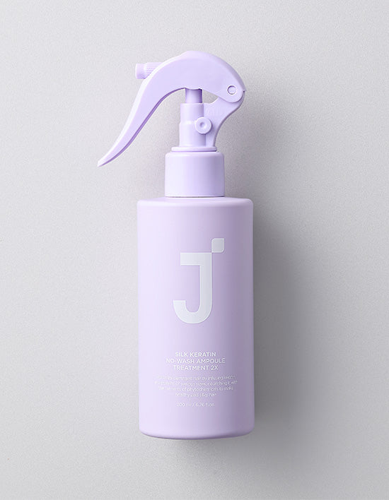 Silk Keratin No-Wash Ampoule Treatment 2X (트리트먼트) | 실크케라틴 노워시 앰플 트리트먼트 2X 200ml