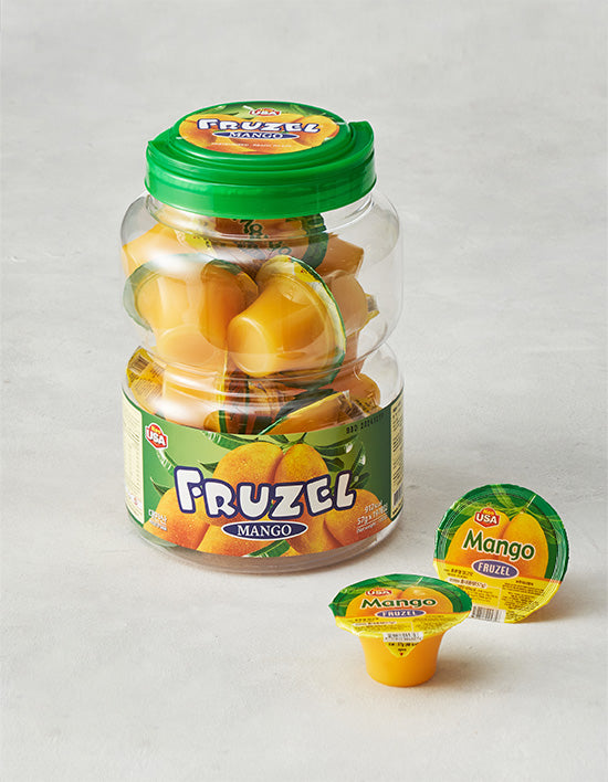 [프루젤] 식물성 젤리 망고 버켓 (19개입) - Kurly USA