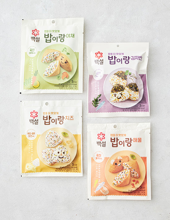 Furikake Rice Seasoning (밥이랑 후리카케) | 밥이랑 후리가케 4종