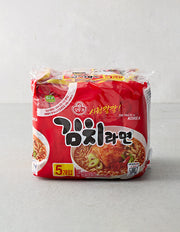 Ottogi Kimchi Ramen, 5 ct (김치라면) | 김치라면 (120GX5)