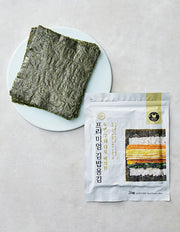 Manjeon Thick Premium Kimbap Nori, 20 Sheets (김밥김) | 더 두꺼워진 프리미엄 김밥용김 20매