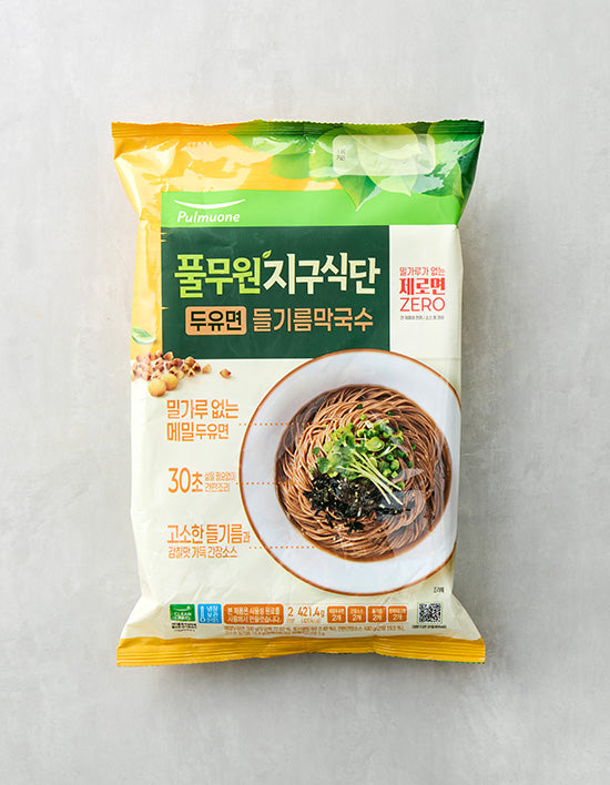 [풀무원] 지구식단 두유면 들기름 막국수 - Kurly USA