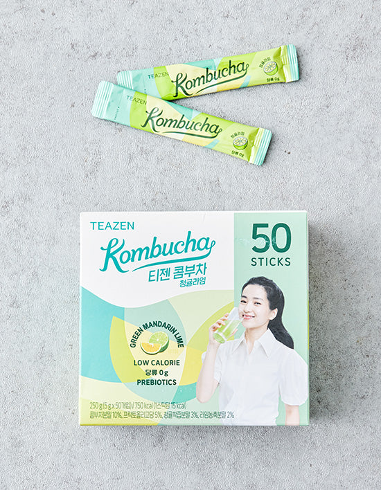 [티젠] 콤부차 청귤라임 50개입 - Kurly USA