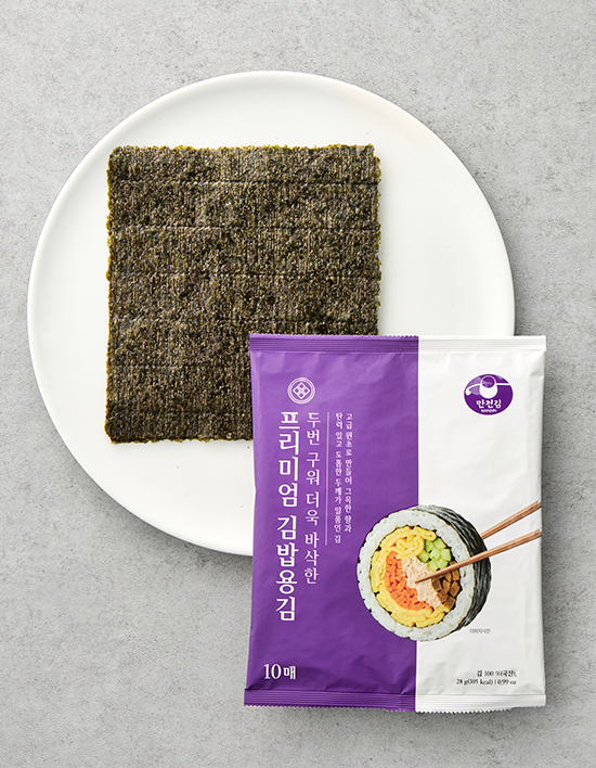 [Manjun Seaweed x Kurly] Premium Gimbap Seaweed 10 Sheets