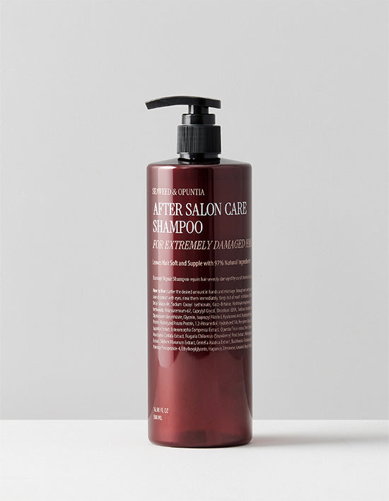 [커리쉴] 커리쉴 에프터 살롱 케어 샴푸 500ml (극손상모) - Kurly USA