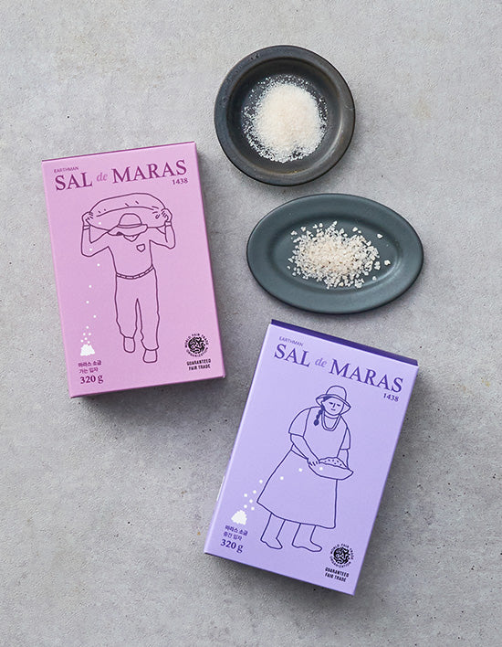 Maras Andes Salt (마라스 소금) | 마라스 소금 320g 2종 (공정무역 인증)