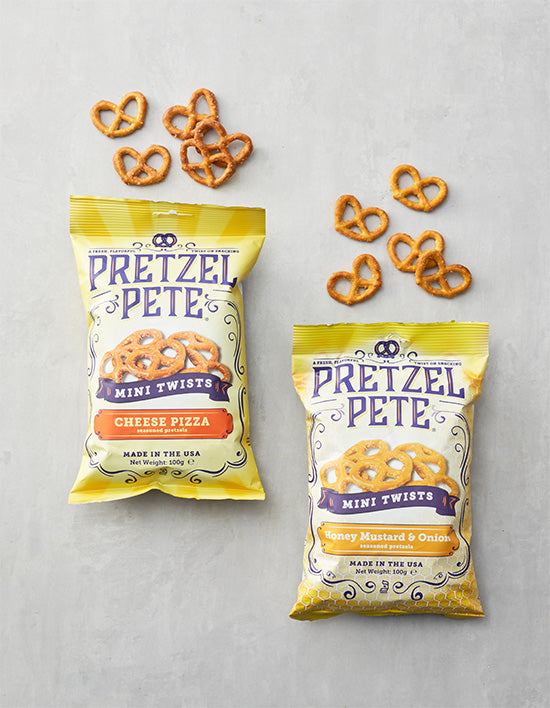 [Pretzel Pete] Seasoned Pretzels 2 Types (Select 1)