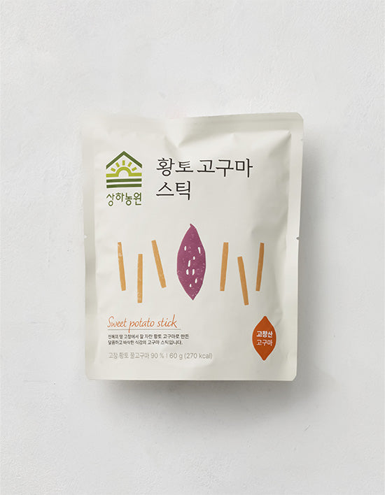 [상하농원] 고창 황토고구마 스틱 60g - Kurly USA