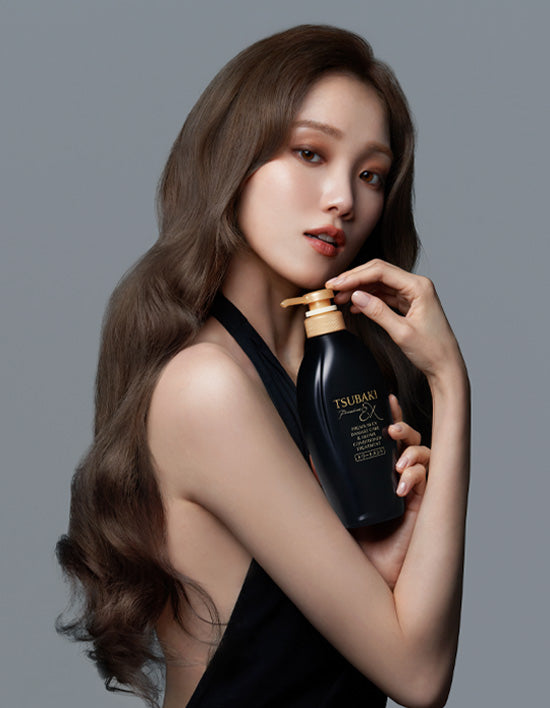 [츠바키] 프리미엄 EX 데미지케어 & 리페어 컨디셔너 트리트먼트 450ml - Kurly USA