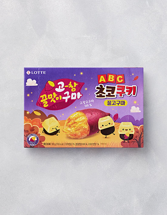 [롯데] ABC 초코쿠키 꿀고구마 130g