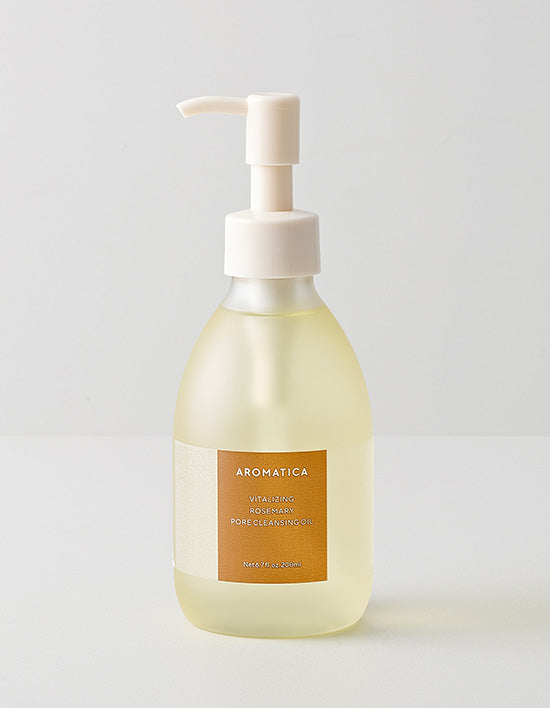 [아로마티카] 바이탈라이징 로즈마리 포어 클렌징오일 200ML - Kurly USA