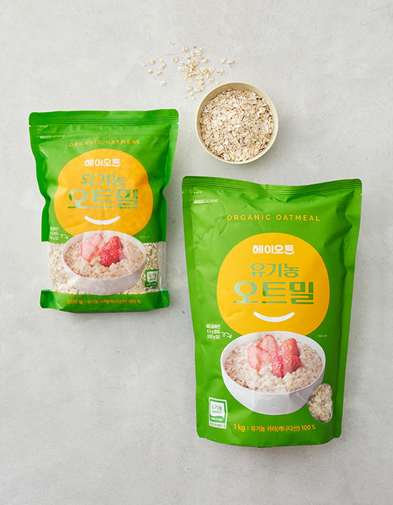 Canadian Organic Oatmeal (오트밀) | 캐나다산 유기농 오트밀 2종 (택1)