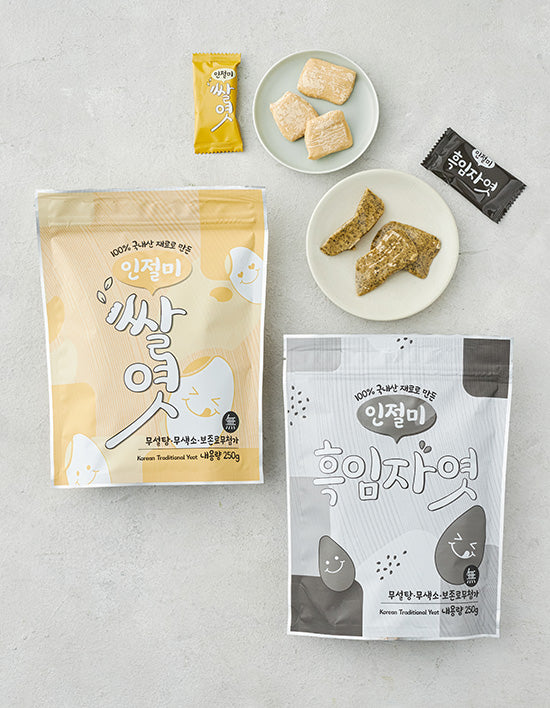 [장수엿] 인절미 쌀엿 250g 2종 - Kurly USA