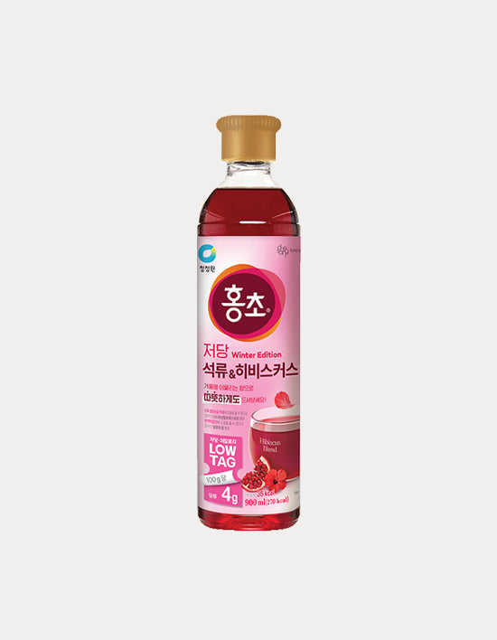 Pomegranate Hibiscus Drinking Vinegar (홍초) | 홍초 석류히비스커스저당기능성 900ml