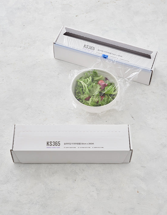 [KS365] 위생적인 슬라이딩 이지커팅랩 (30cm*200M) - Kurly USA