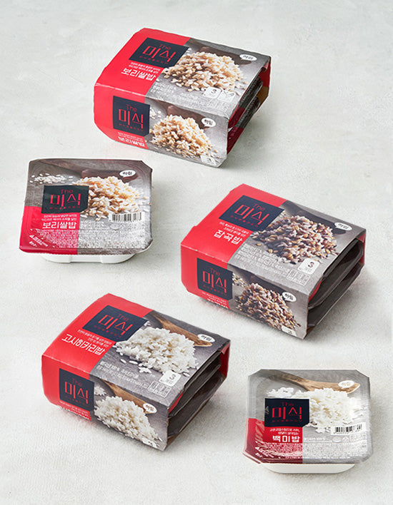 [Pick and Choose] The Misik Instant Rice 3-pack, 10 types (Choose 3)