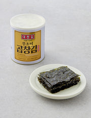 Daecheon Unseasoned Gopchang Canned Laver (캔김) | 무조미 곱창 캔김