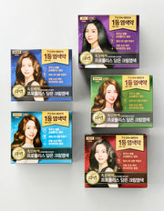 Lien Propolis Cream Hair Dye, 5 Types (염색약) | 흑모비책 프로폴리스 담은 크림염색 12회분 5종 (택1)
