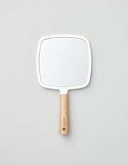 [웨신] 클래시 우드 손거울 (스퀘어) - Kurly USA