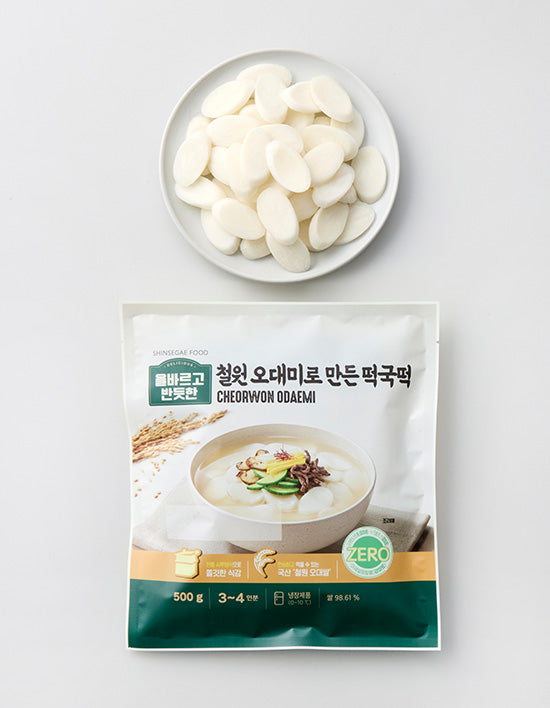 [올바르고 반듯한] 철원 오대미 떡국떡 500g - Kurly USA