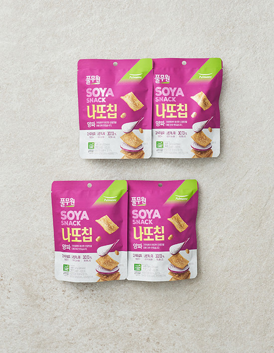[풀무원] 나또칩 양파 160g (40g x 4개입) - Kurly USA