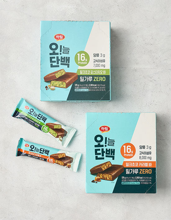 [하림] 오!늘단백바 2종 48g 12개입 - Kurly USA