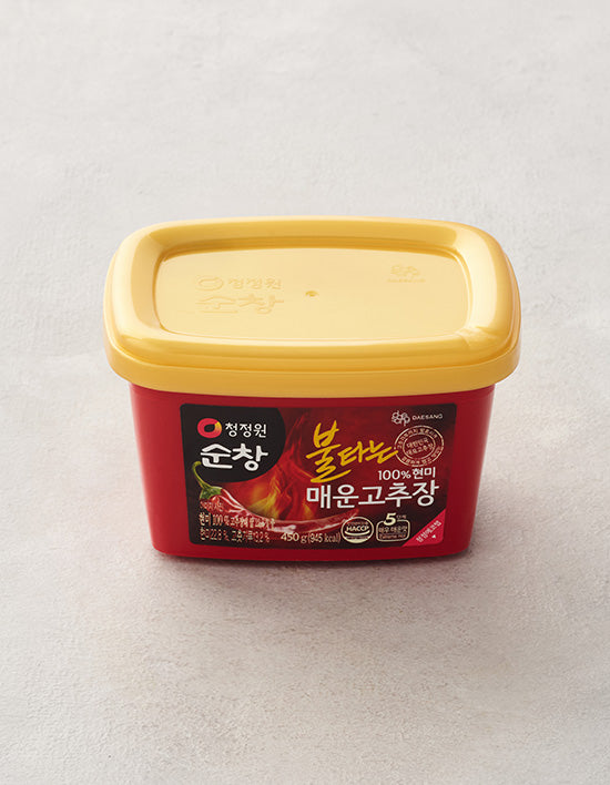 [청정원] 순창 (현미)불타는매운 고추장 450g