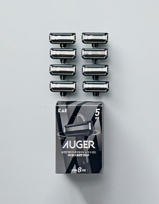 [카이] AUGER 아우거 면도날 8개입