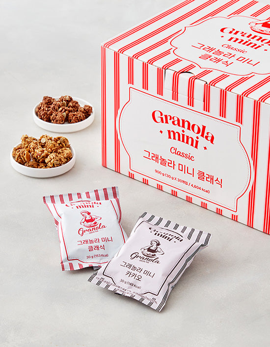 Mini Granola Single-Serve 30pk (그래놀라) | 그래놀라 미니 30개입 2종(택1)