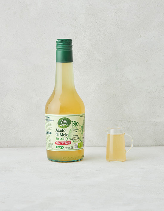 [비비베르데] 유기농 언필터 사과식초 500ml - Kurly USA