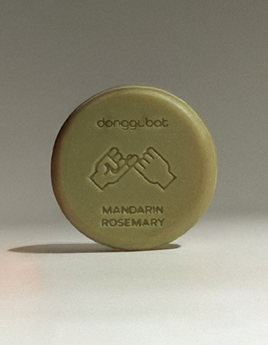 Donggubat Shampoo Bar, Mandarin Rosemary (샴푸바) | 샴푸바 중건성용 만다린로즈마리