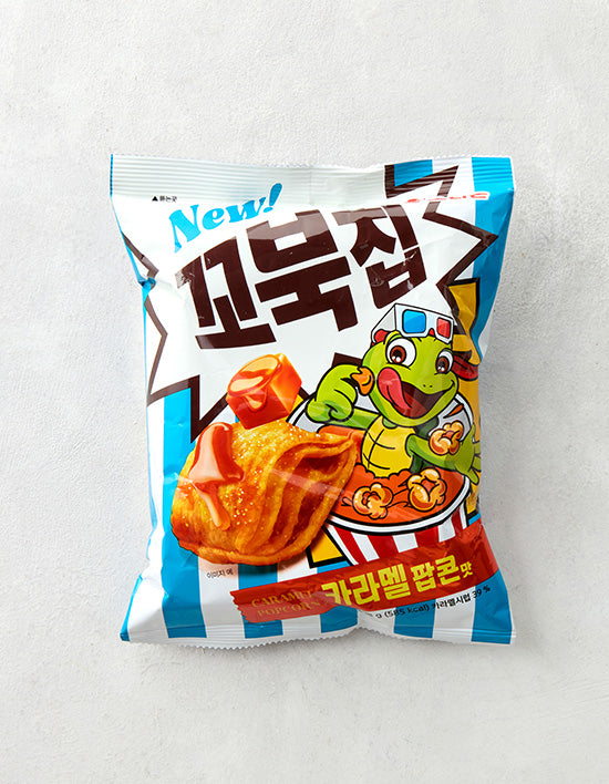 [오리온] 꼬북칩 카라멜팝콘 108g - Kurly USA