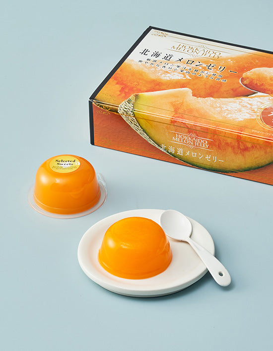 [일본디저트여행] 훗카이도 멜론 젤리 510g(6입) - Kurly USA