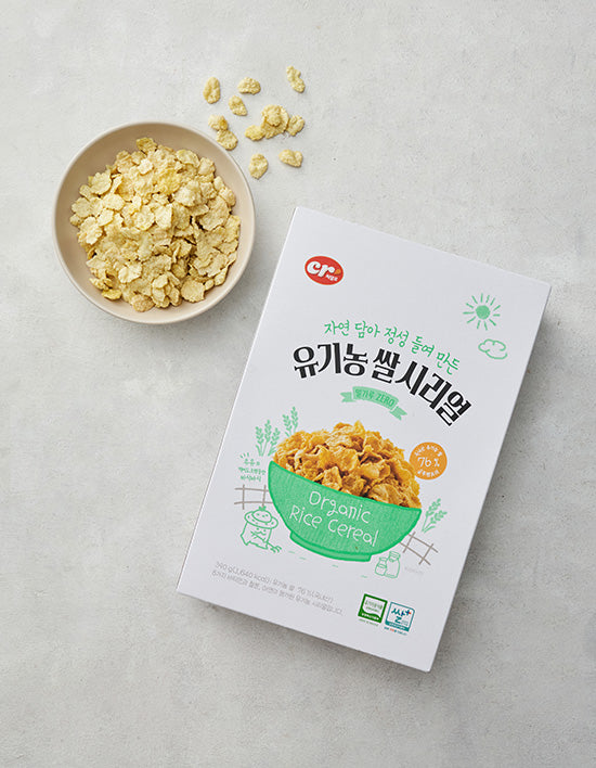 [씨알로] 유기농 쌀시리얼 390g - Kurly USA