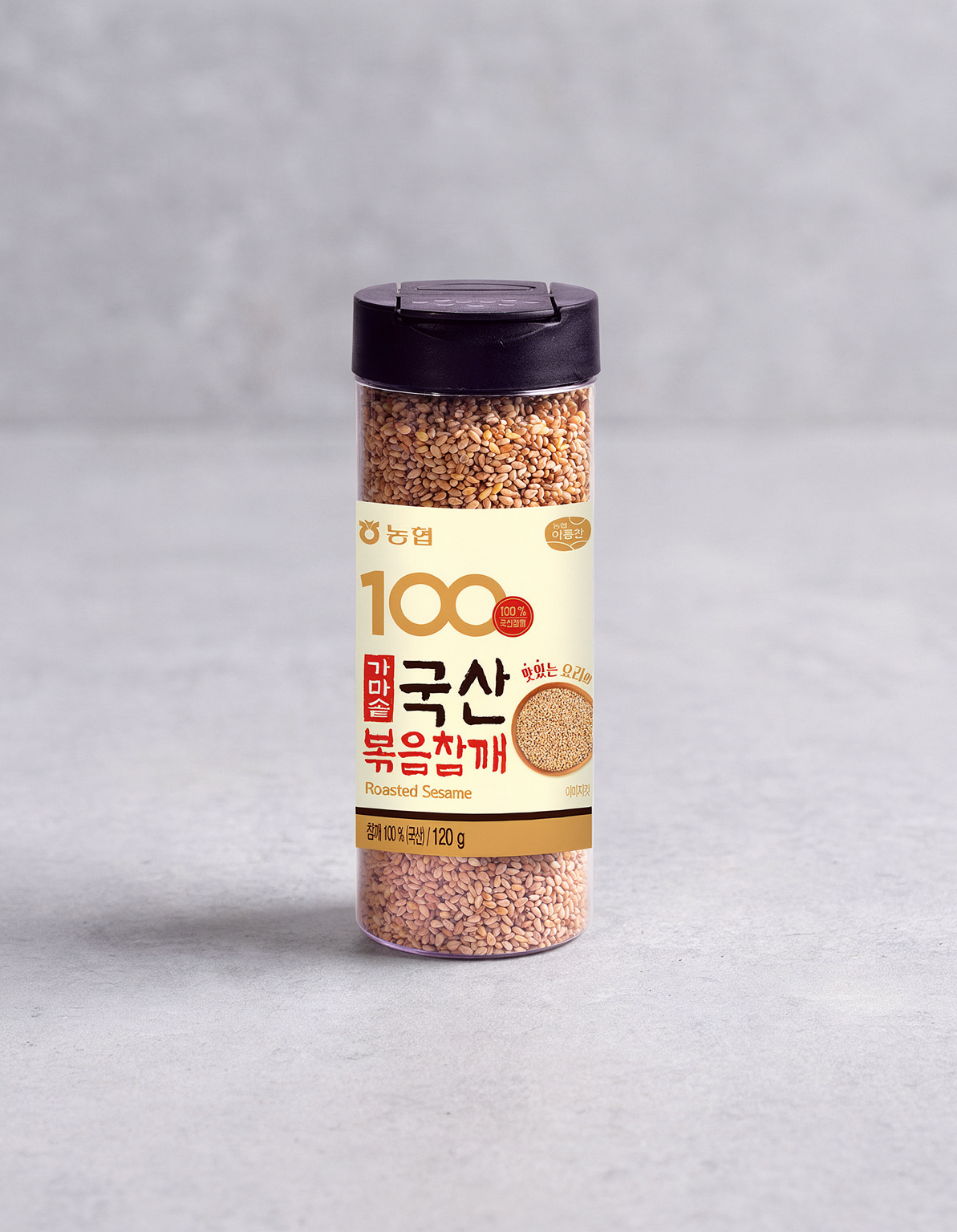 [농협] 가마솥 국산 볶음참깨 120g