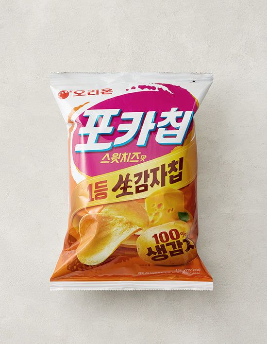 [오리온] 포카칩 스윗치즈 124g - Kurly USA